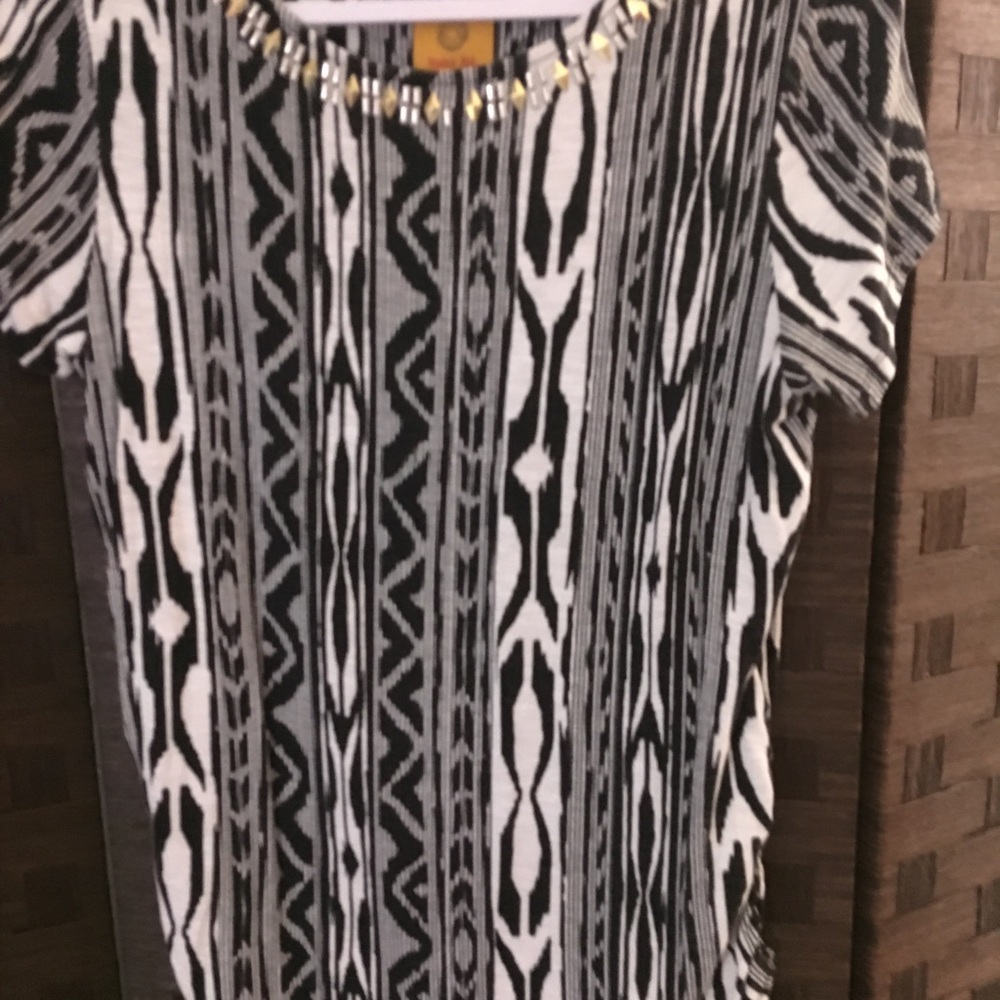 Ruby Road Embellished neckline Top